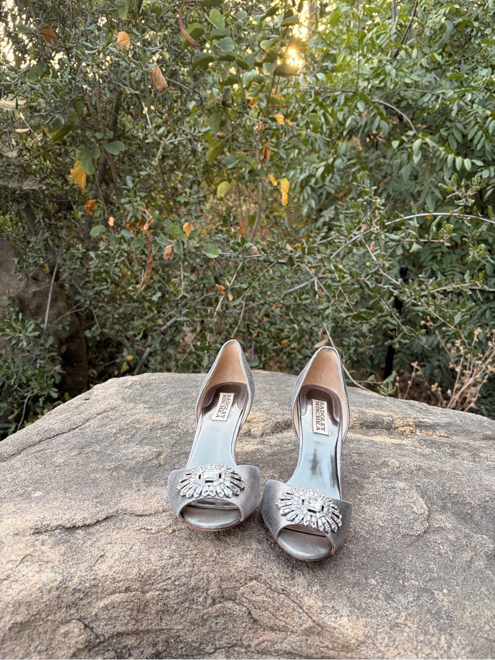 Art Deco Inspired Badgley Mischka Heels